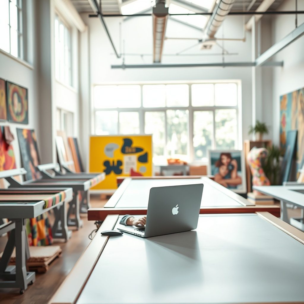 Studio di serigrafia